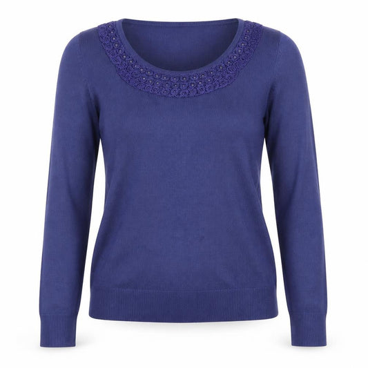 Marks & Spencer Womens Blue   Pullover Jumper Size 12