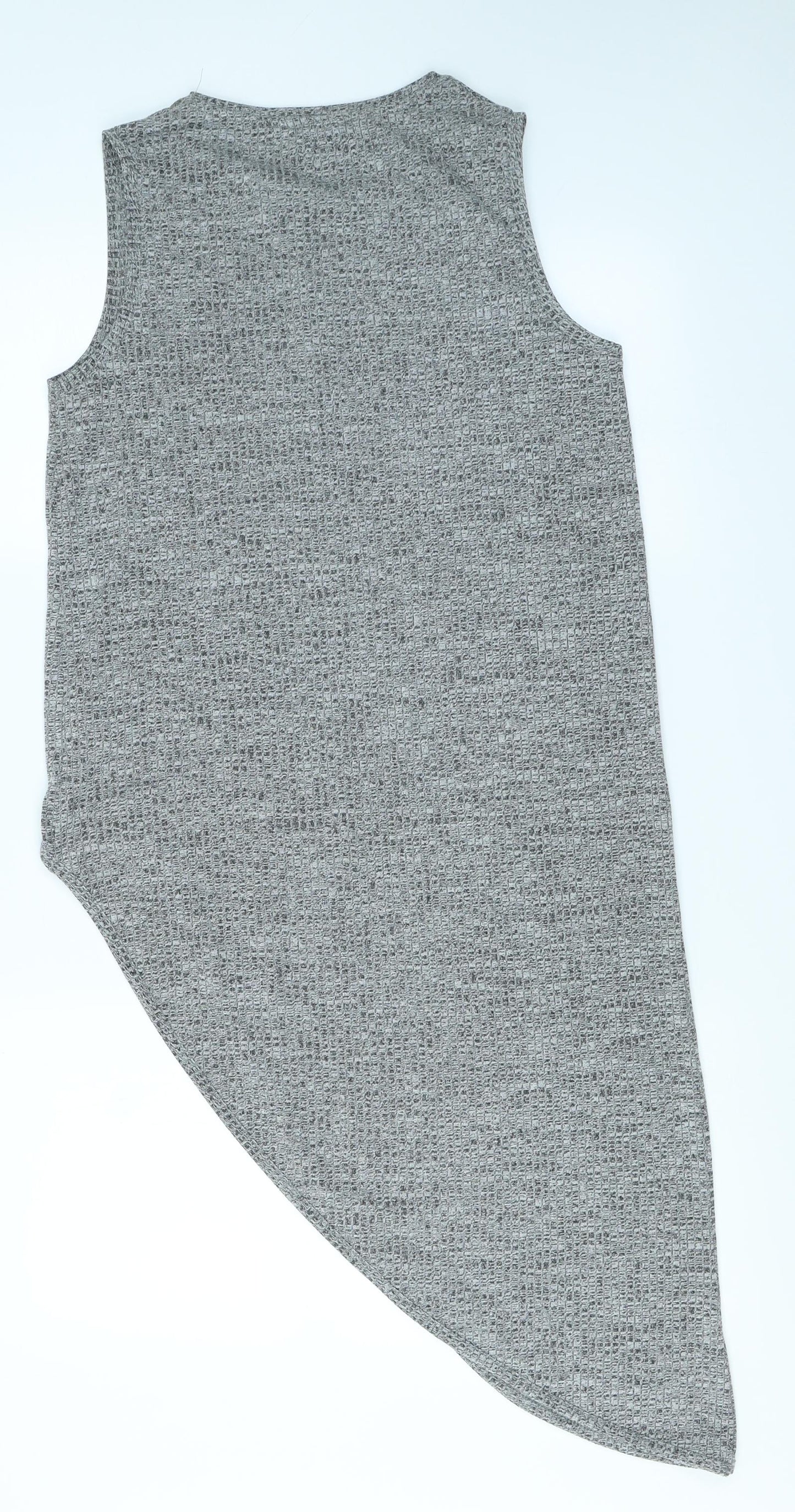 Papaya Womens Grey   Basic T-Shirt Size 10