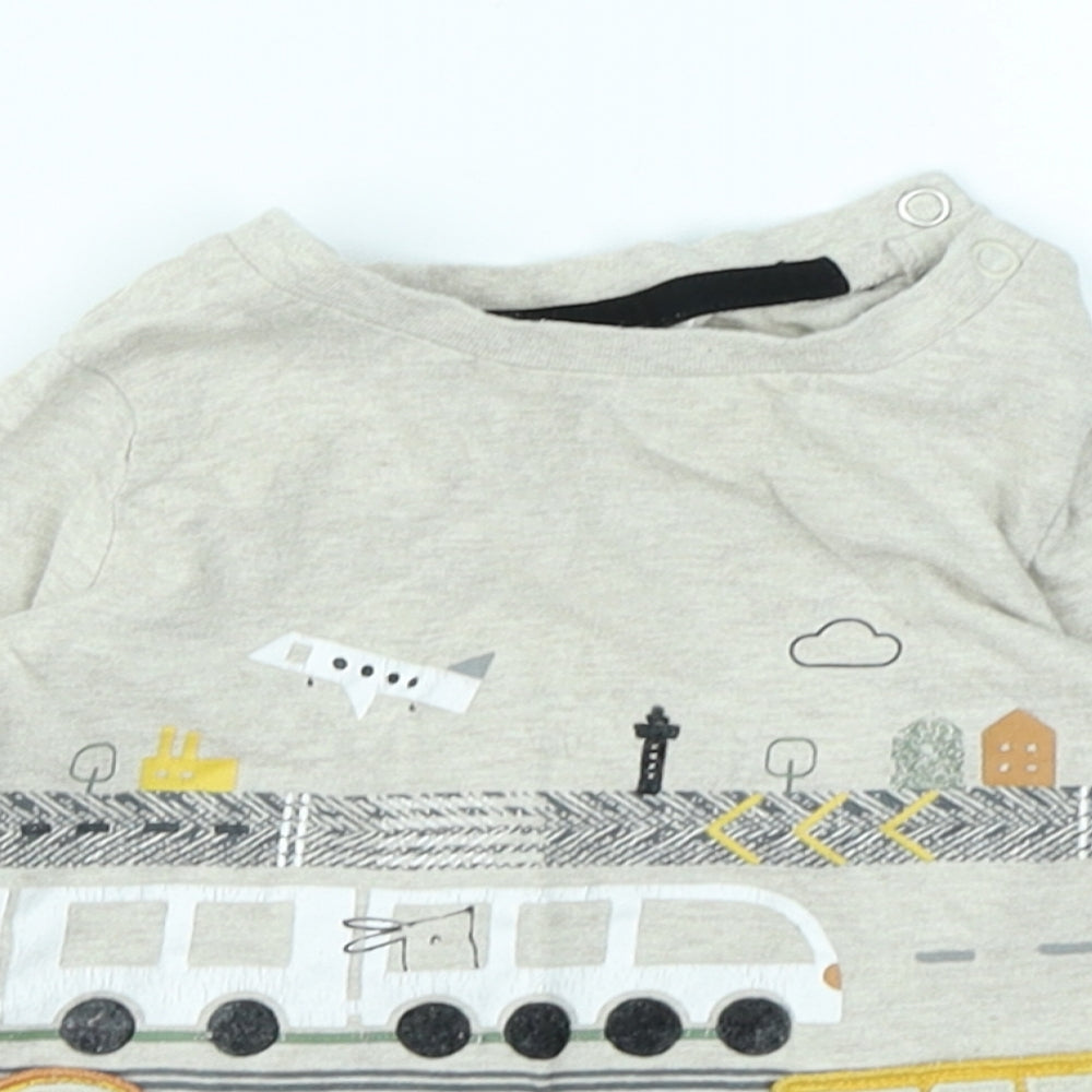 F&F Baby Beige   Basic T-Shirt Size 9-12 Months
