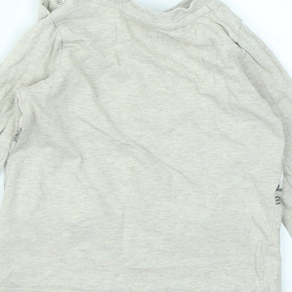 F&F Baby Beige   Basic T-Shirt Size 9-12 Months