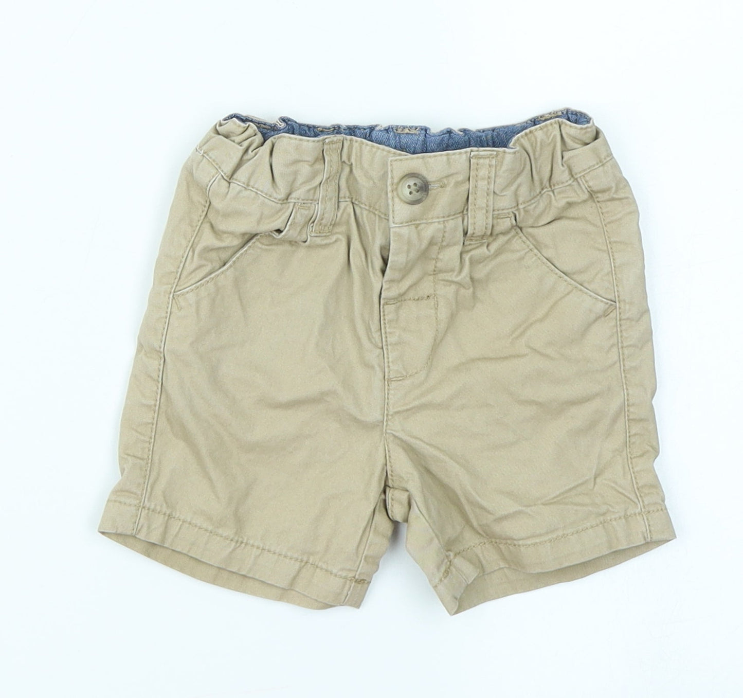 Matalan Boys Brown   Cargo Trousers Size 6-9 Months