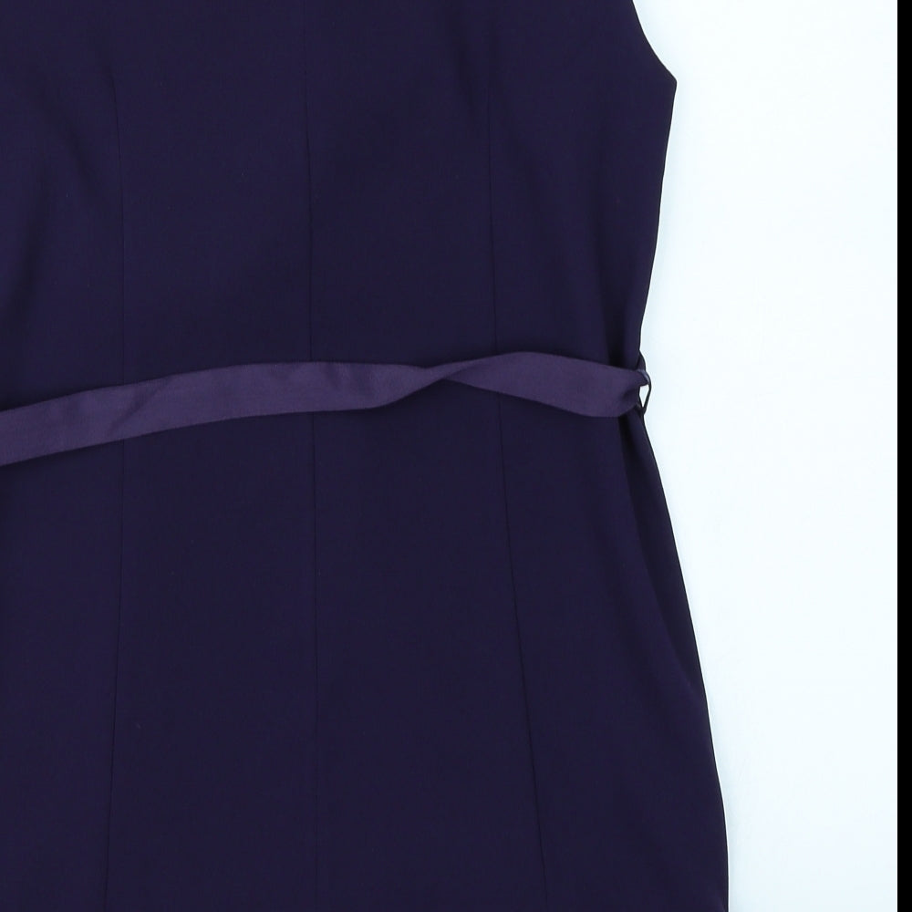 Profile Womens Purple   Pencil Dress  Size 10