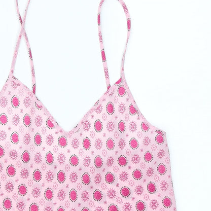 George Womens Pink   Camisole Blouse Size 8