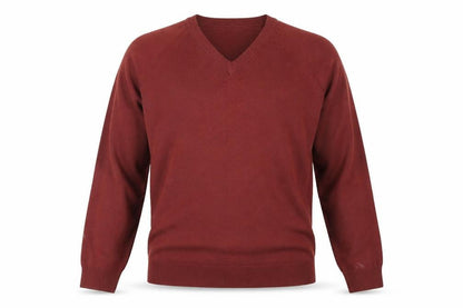 Mens UK Size S Essentials Brown Pullover Jumper