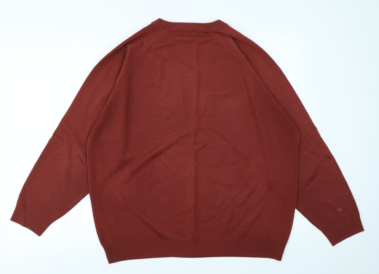 Essentials Mens Brown   Pullover Jumper Size S