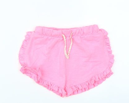 Matalan Girls Pink   Boyfriend Shorts Size 2-3 Years
