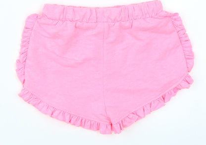 Matalan Girls Pink   Boyfriend Shorts Size 2-3 Years