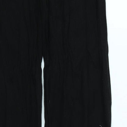 Womens UK Size 8 NEXT Regular Fit  Black Trousers