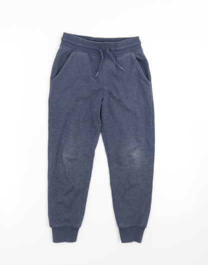 George Boys Blue   Jogger Trousers Size 5-6 Years