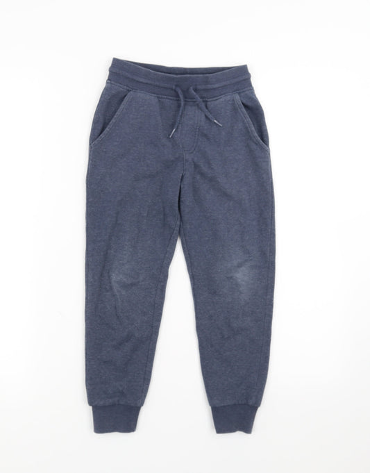 George Boys Blue   Jogger Trousers Size 5-6 Years