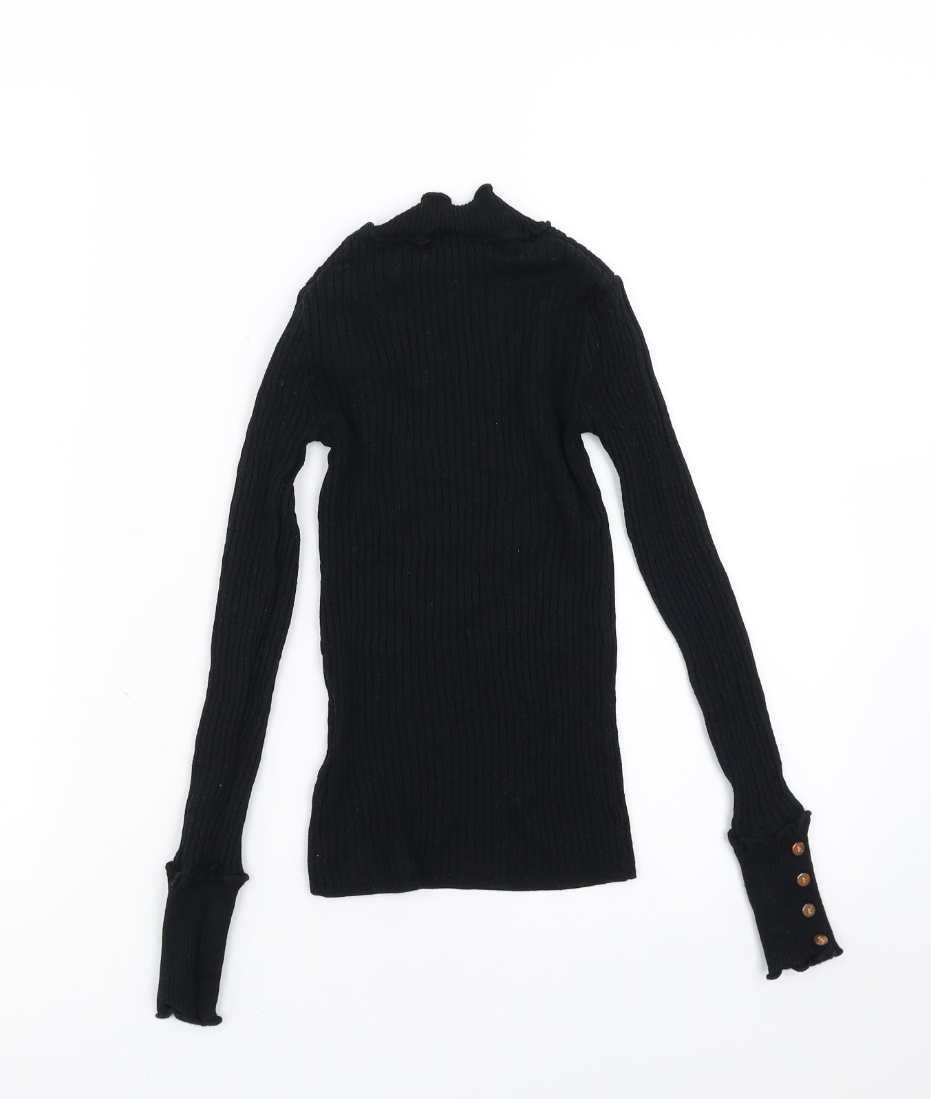 Topshop Womens Black   Pullover Jumper Size 8