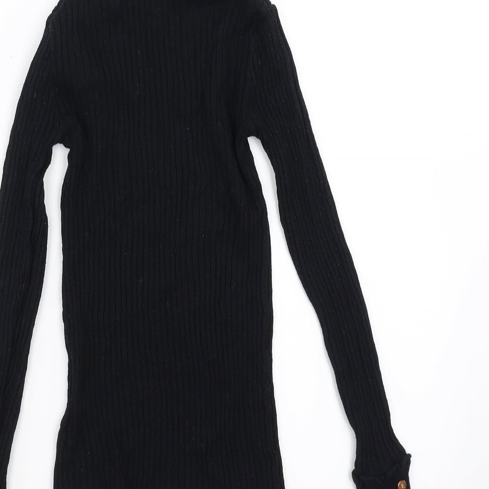 Topshop Womens Black   Pullover Jumper Size 8