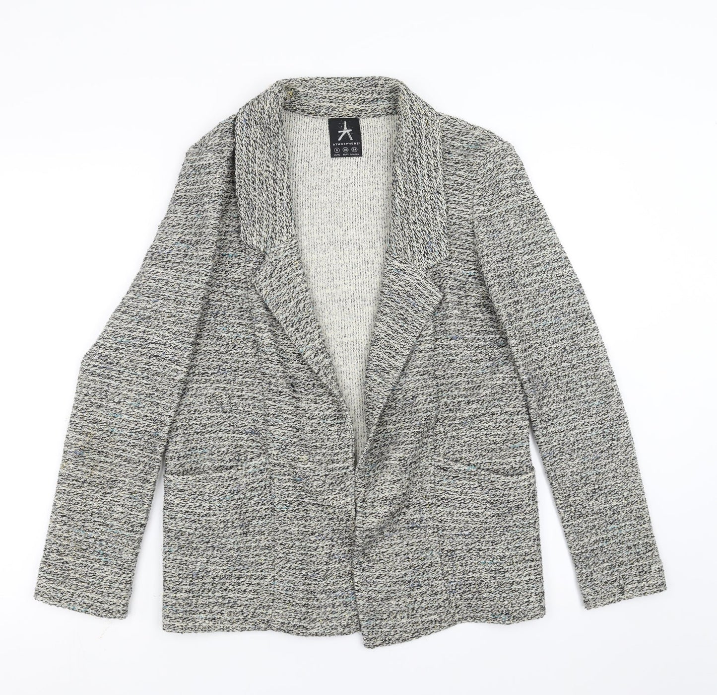 Primark Womens Grey   Jacket Blazer Size 8