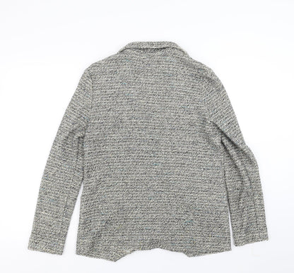 Primark Womens Grey   Jacket Blazer Size 8