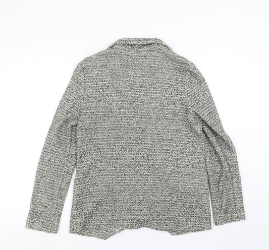 Primark Womens Grey   Jacket Blazer Size 8
