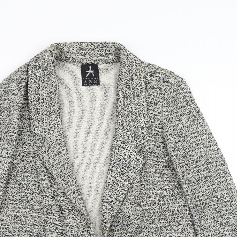 Primark Womens Grey   Jacket Blazer Size 8