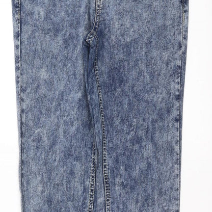 Womens UK Size 8 Yesyes Regular Fit Skinny Blue Jeans