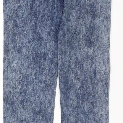 Womens UK Size 8 Yesyes Regular Fit Skinny Blue Jeans