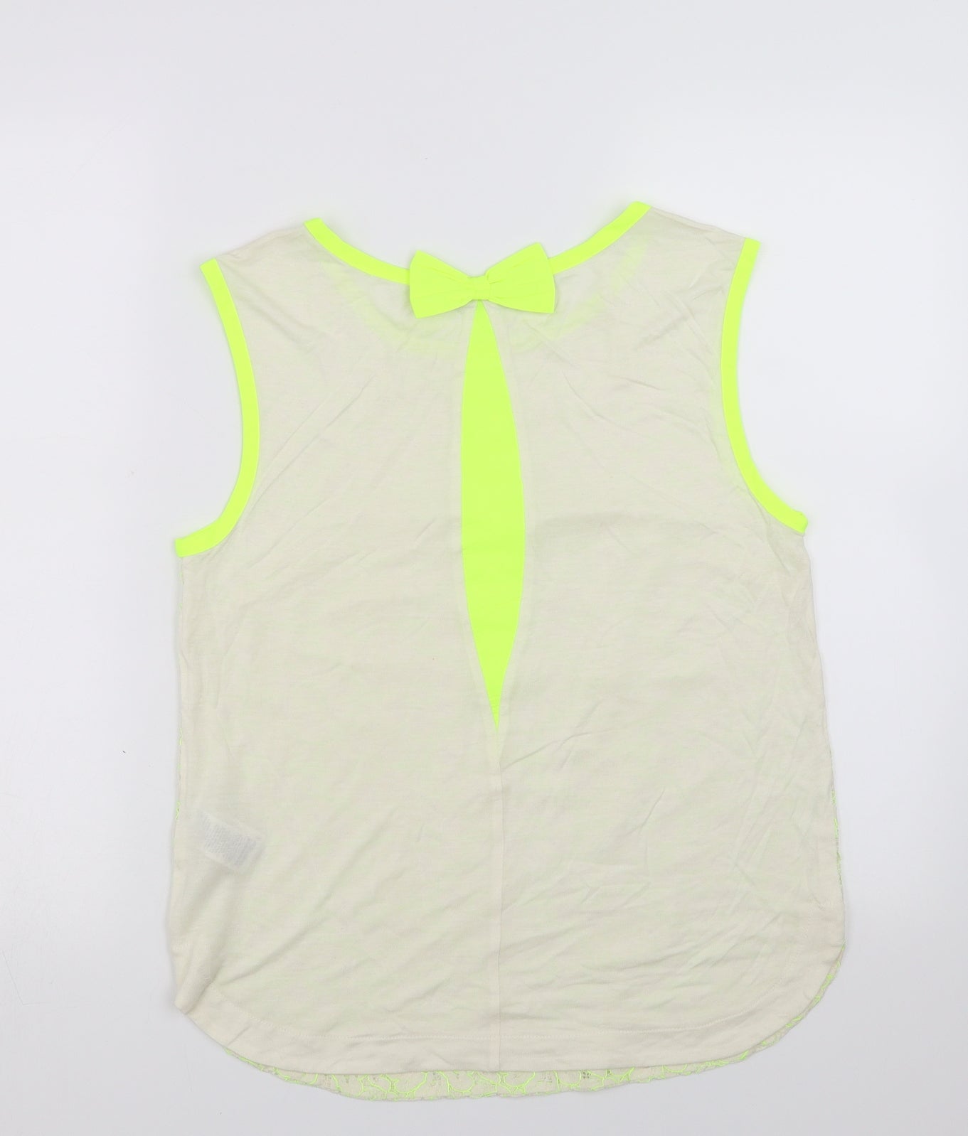 F&F Womens Green Floral  Basic Blouse Size 10