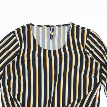 Womens UK Size 12 Select Black Basic Blouse