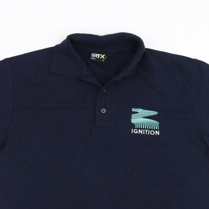 Mens UK Size M RTX Cotton Polo Shirt