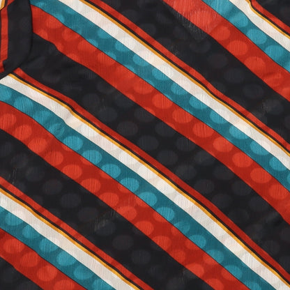 Womens UK Size 14 Soon Multicoloured Basic Blouse