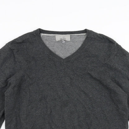 Marks and Spencer Mens Grey   Pullover Jumper Size S