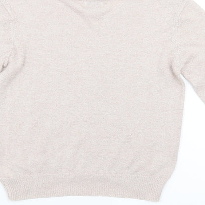 River Island Girls Pink   Pullover Jumper Size 9-10 Years  - glittery