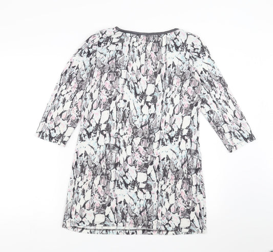 F&F Womens Grey   Jumper Dress  Size 10