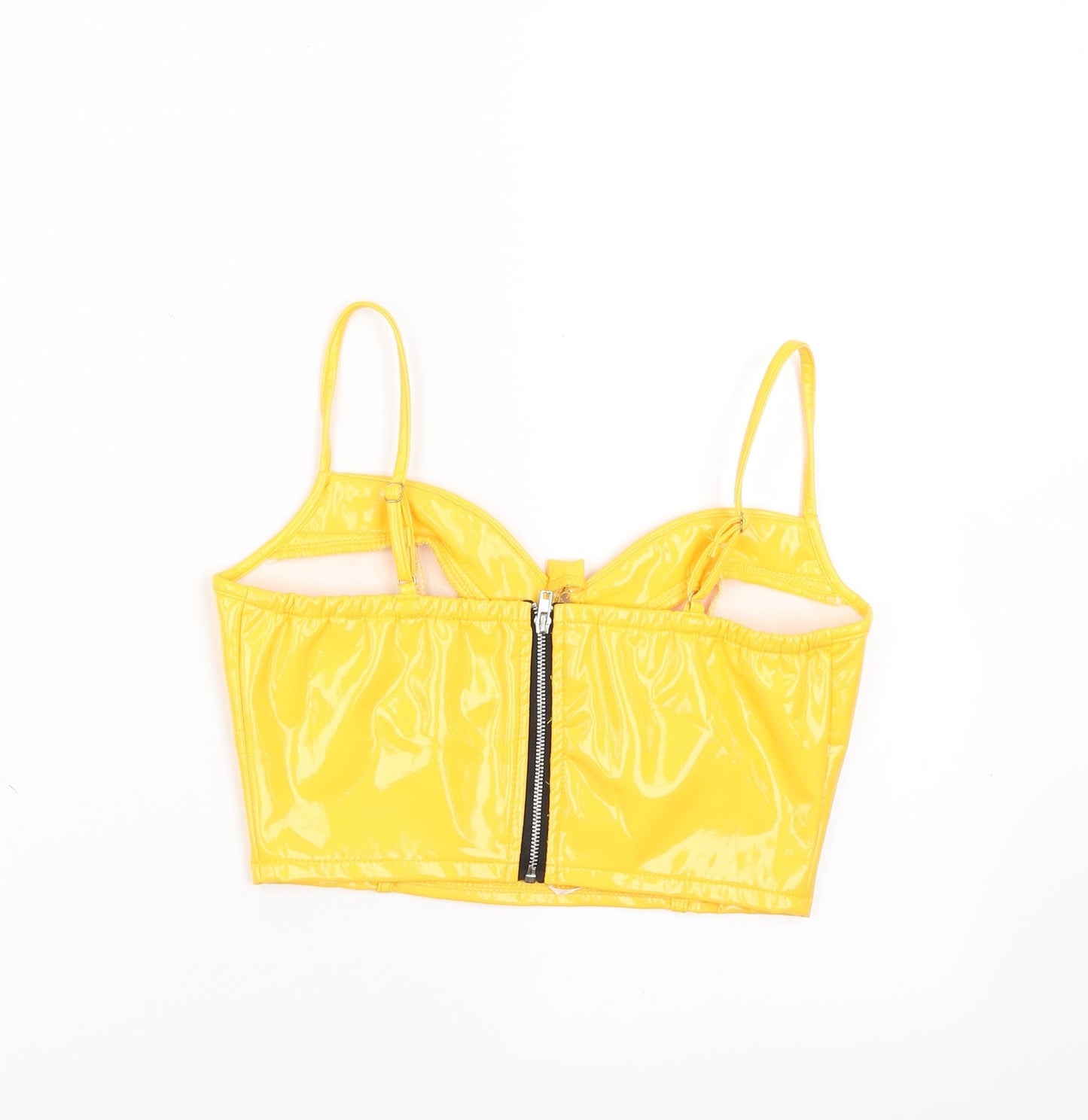 Nanana Womens Yellow   Camisole Blouse Size 6  - bra top