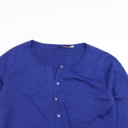 ESMARA Womens Blue   Cardigan Jumper Size L
