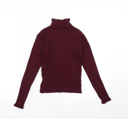 NEXT Girls Purple   Pullover Jumper Size 8 Years