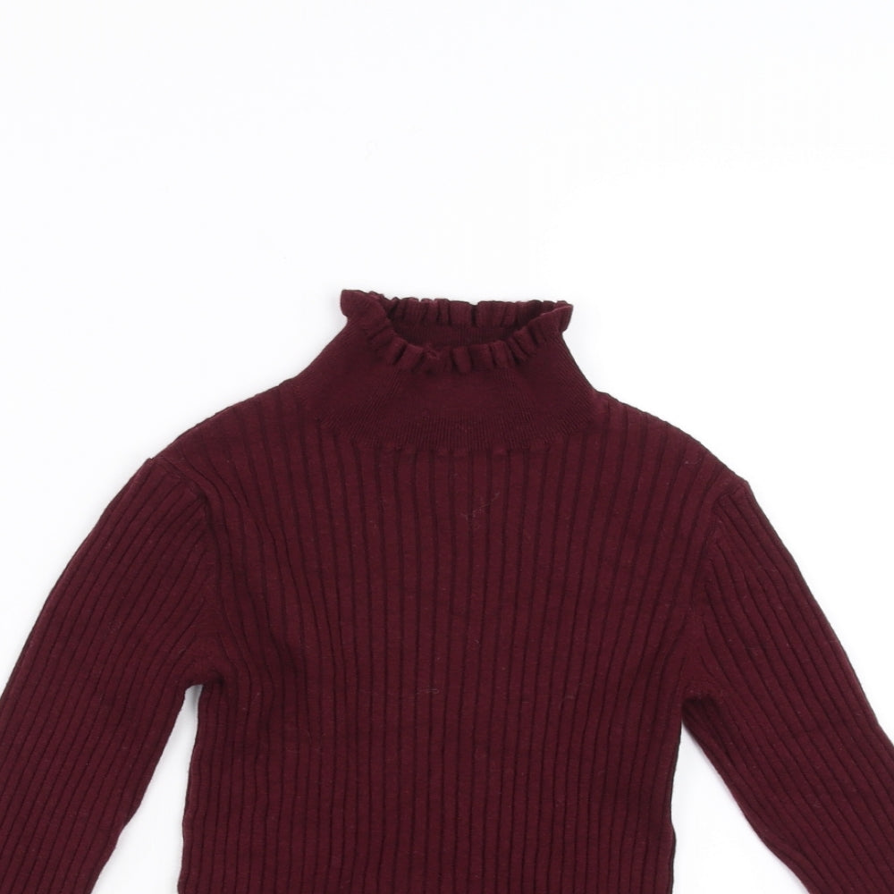 NEXT Girls Purple   Pullover Jumper Size 8 Years