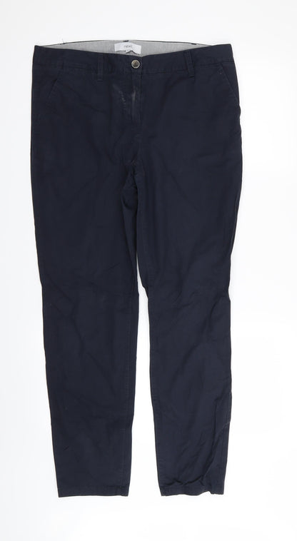 Womens UK Size 12 NEXT Regular Fit  Blue Trousers