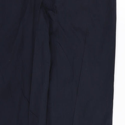 Womens UK Size 12 NEXT Regular Fit  Blue Trousers