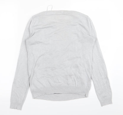 Asda George Womens Grey   Pullover Jumper Size 10