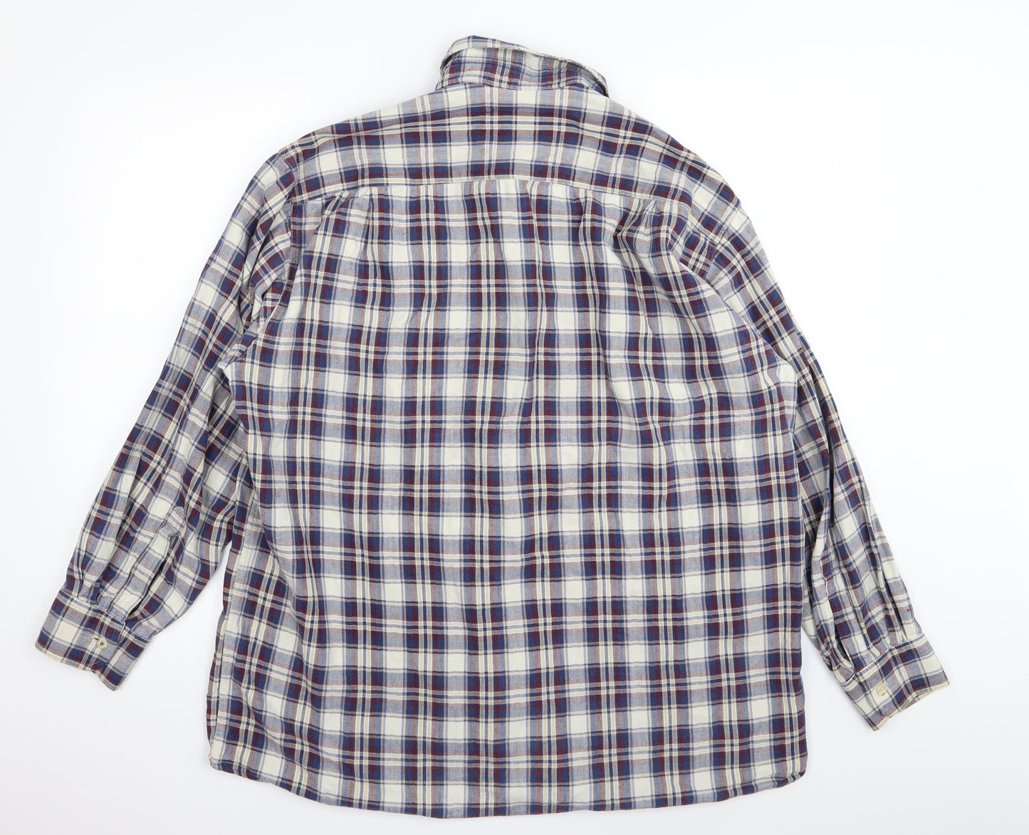 argelo Mens Multicoloured Check   Button-Up Size 17