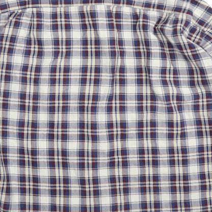 argelo Mens Multicoloured Check   Button-Up Size 17