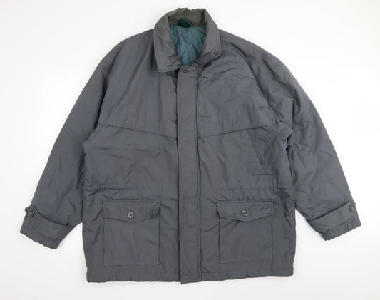 Mens UK Size XL Mens Casuals Blue Overcoat