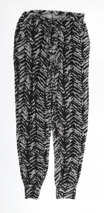 Womens UK Size 6 Peacocks Regular Fit  Black Trousers