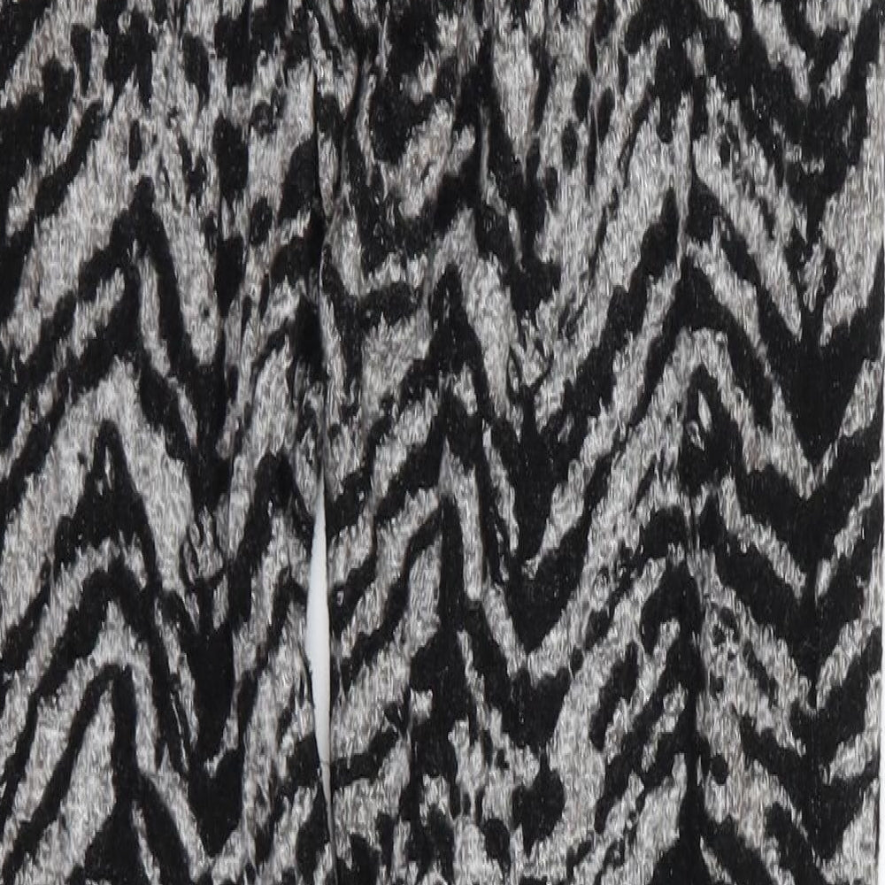 Womens UK Size 6 Peacocks Regular Fit  Black Trousers