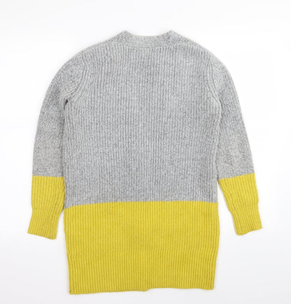 Primark Womens Grey   Cardigan Jumper Size 4