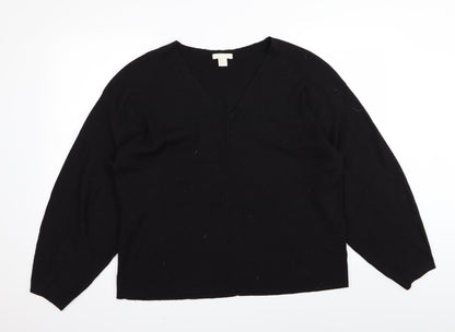 H&M Womens Black   Pullover Jumper Size 12
