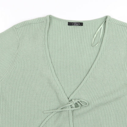 BM Womens Green   Cardigan Jumper Size L