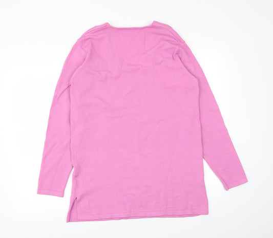 Michele Hope Womens Pink   Pullover Jumper Size 10