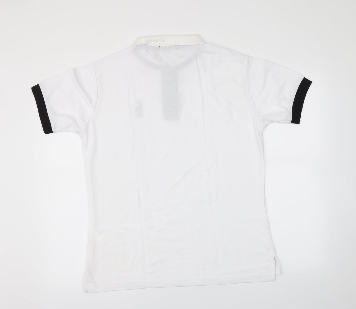 lyon becker Mens White    Polo Size L