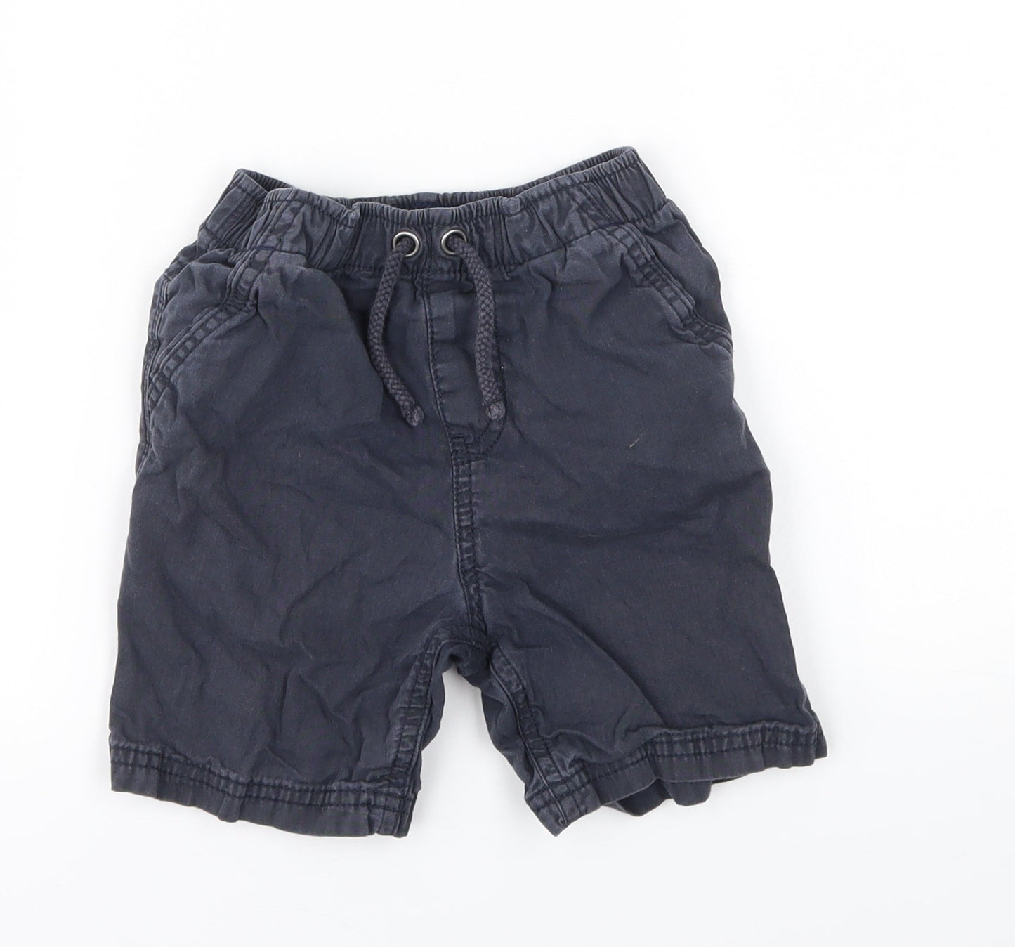 George Boys Blue   Chino Shorts Size 4-5 Years
