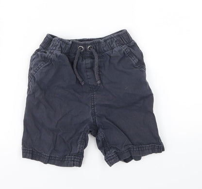 George Boys Blue   Chino Shorts Size 4-5 Years