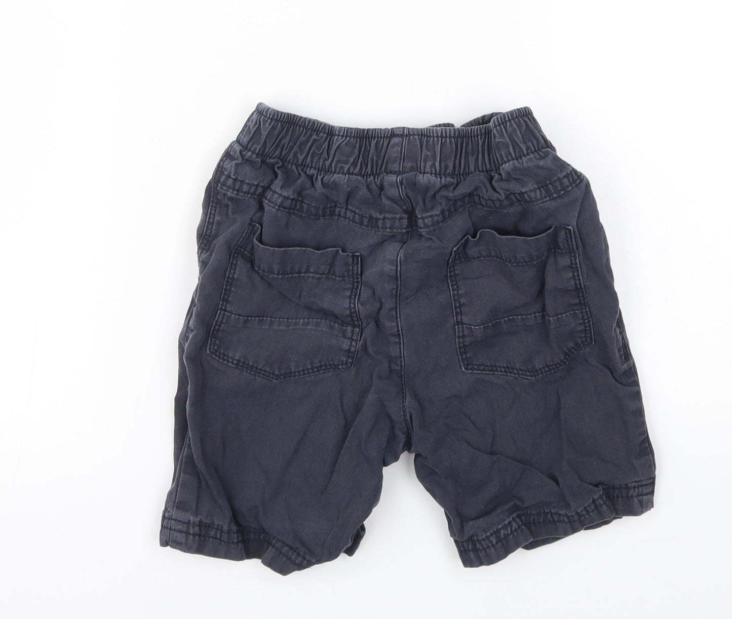 George Boys Blue   Chino Shorts Size 4-5 Years