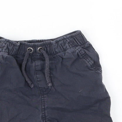 George Boys Blue   Chino Shorts Size 4-5 Years